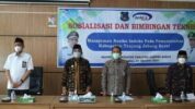 Bupati Tanjab Barat Drs. H. Anwar Sadat, menghadiri sekaligus membuka secara resmi kegiatan sosialisasi dan bimbingan teknis Manajemen Resiko