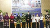 Bupati Tanjab Barat Drs. H. Anwar Sadat, menghadiri sekaligus membuka acara Pelatihan Membatik bertajuk Canting Emas Ciptakan Batik,