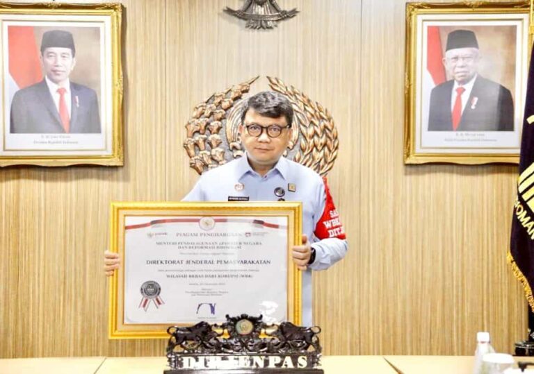 atu tahun berproses dalam membangun Zona Integritas, 28 Satker Pemasyarakatan di lingkungan Kementerian Hukum dan Hak Asasi Manusia
