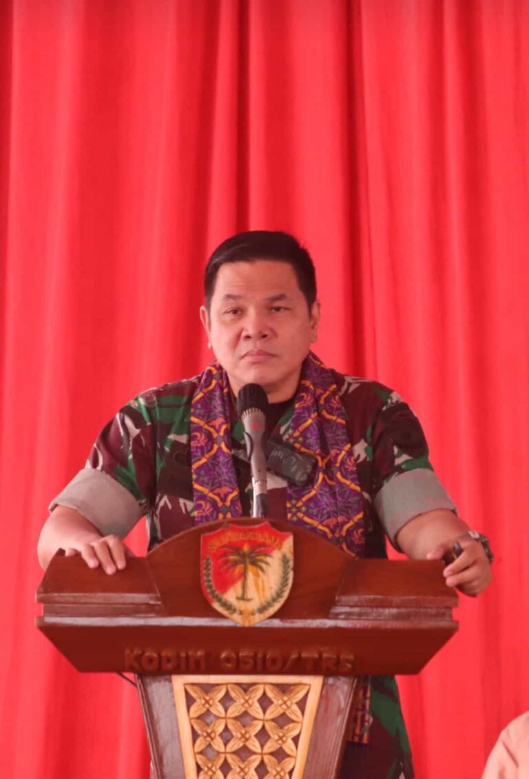 Danrem 052/Wkr Tekankan Anggotanya: Hayati Jatidiri