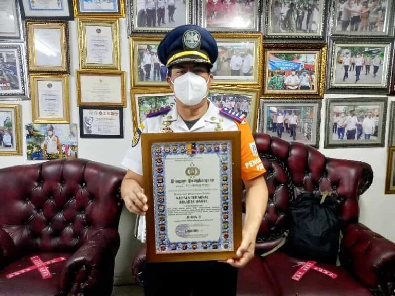 Terminal Kalideres Raih Penghargaan Juara 3 RSPA Tingkat Polda Metro