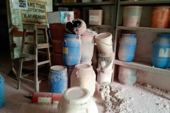 Gudang Bahan Kimia Meledak di Tambora