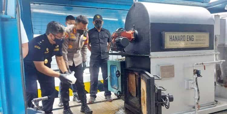 Polres Bandara Soetta Musnahkan 14,8 Kg Sabu dan 27 Ribu Happy Five