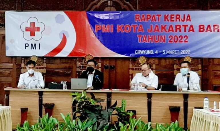PMI Jakarta Barat Gelar Rapat Kerja, Bahas Usulan Program Kegiatan