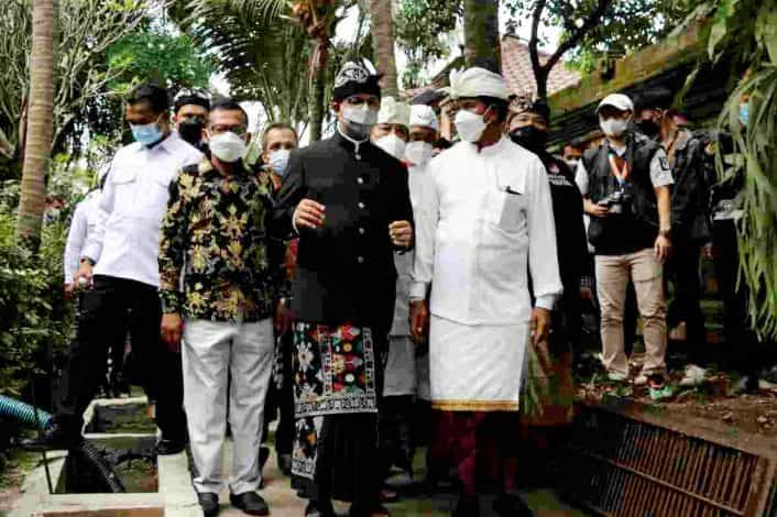 Sambut Hari Nyepi, Anies Hadiri Upacara Tawur Agung Kesanga