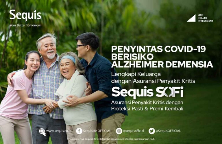 Pasien Covid-19 dengan gejala berat yang memiliki faktor risiko Demensia Alzheimer memiliki kemungkinan lebih besar terkena gangguan
