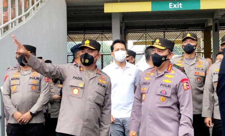 Kapolri bersama Kapolda Tinjau Pelaksanaan May Day Fiesta di GBK