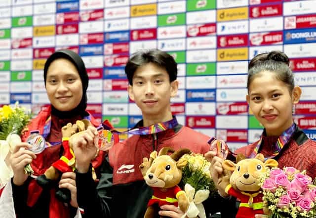 Cabor Taekwondo Kembali Sumbangkan 1 Medali Perak dan 2 Perunggu