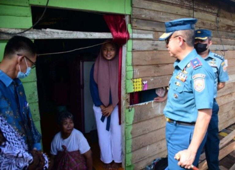 Danlantamal IV Inspeksi Kegiatan Serter TNI di Pulau Penyengat