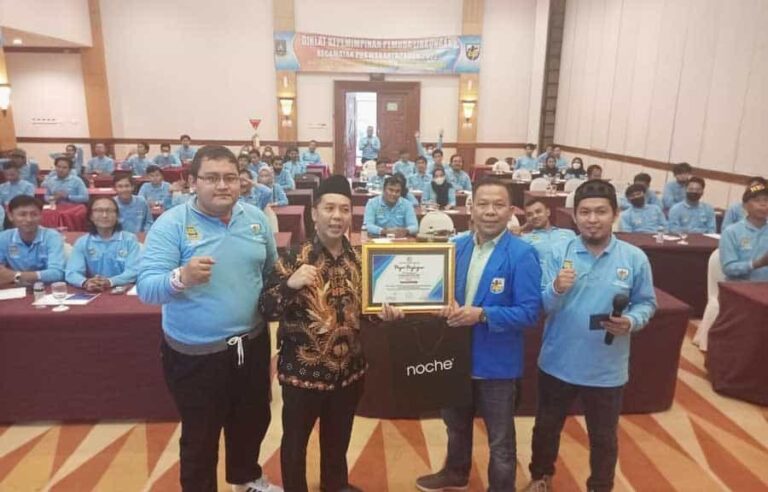 400 peserta dari pemuda Kota Cilegon mengikuti Diklatpim Pemuda Lingkungan DPD KNPI Cilegon bekerjasama dengan Dispora Kota Cilegon