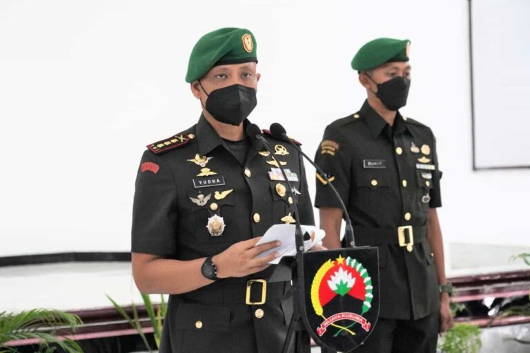 Kolonel Yudha Pimpin Sertijab Tiga Dandim Jajaran Korem 071/ Wijayakusuma