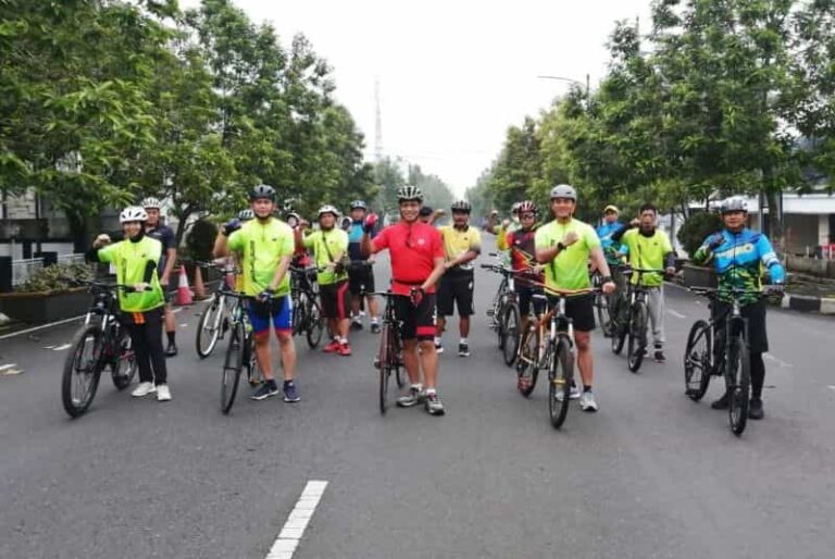 Gowes Bebatiran Bhayangkara ke 76, Perkokoh Sinergitas dan Soliditas TNI-Polri