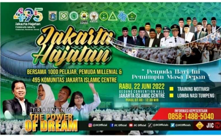 Libatkan Ribuan Pelajar dan 495 Komunitas, JIC Gelar Hajatan Jakarta