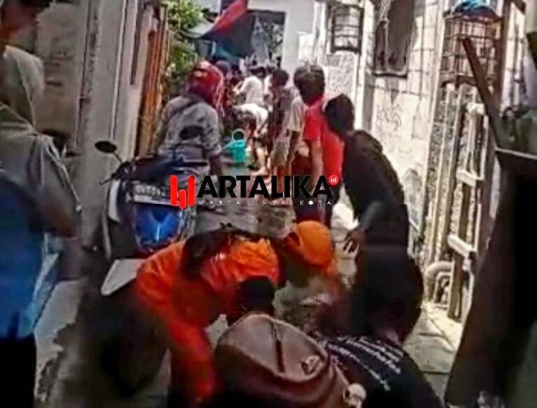 Enam Rumah Terbakar, Pemukiman Padat Penduduk di Tambora