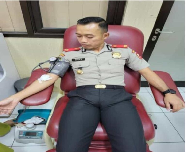 Peduli Kemanusia, Sedik Bagus Panuntun Ikut Donor Darah Untuk Masyarakat