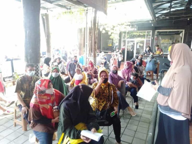 Koramil 07/Cipayung Kembali Gelar Vaksinasi Booster Meriahkan HUT RI ke 77