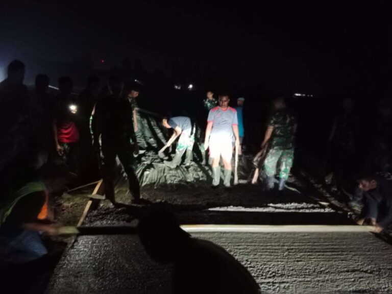 TMMD ke 114 Kodim 0510/Trs Fokus dan Tak Kenal Lelah