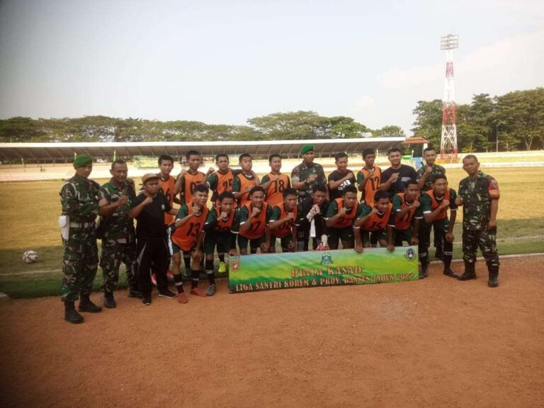 Dandim 0510/Trs Hadiri Laga Liga Santri Piala Kasad