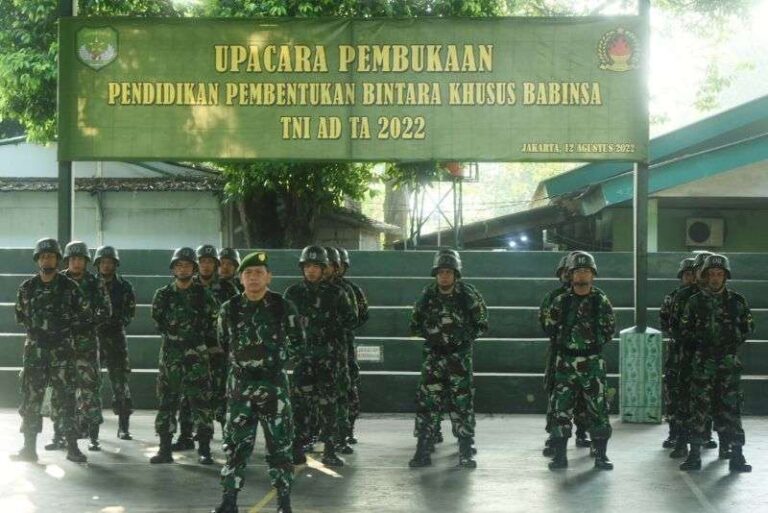 Rindam Jaya Buka Pendidikan Pembentukan Bintara Khusus Babinsa TNI AD