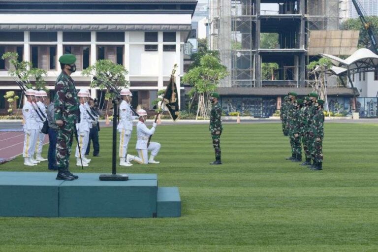 Tradisi Korps Penerimaan Perwira Remaja TA 2022