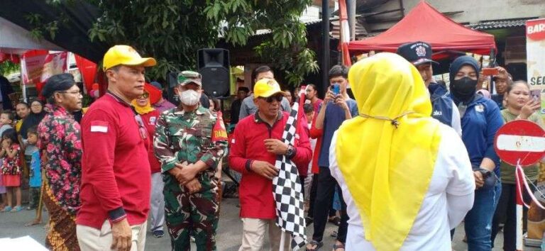 Koramil 06/Cakung Sukseskan Pawai Karnaval Dirgahayu Kemerdekaan RI ke 77