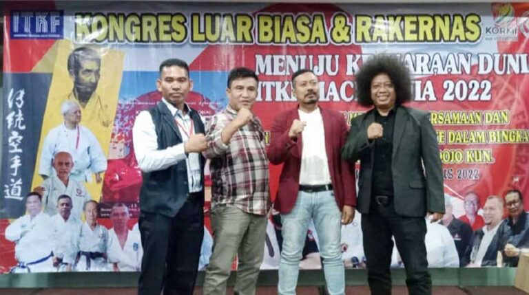 H. Taufik Ismail terpilih sebagai Ketua Umum Indonesia Traditional Karate Federation (INATKF) masa bakti 2022-2026 pada Kongres Luar Biasa