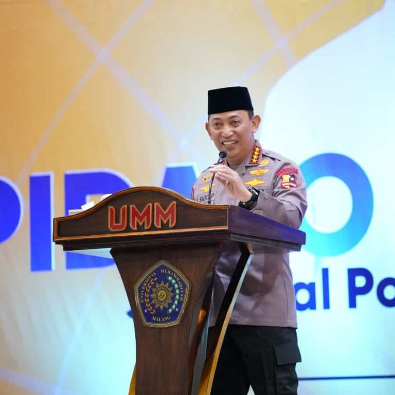 Kapolri Hadiri Konsolidasi Angkatan Muda Muhammadiyah di UMM