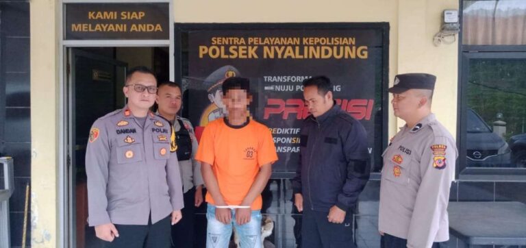 Waspada Kenalan di Medsos, Polsek Nyalindung Amankan Pelaku 