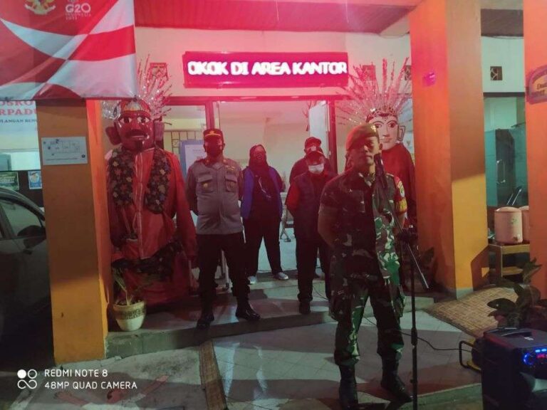 Danramil 02/Matraman Beri Arahan Saat Apel Cipkon Berbasis Mikro