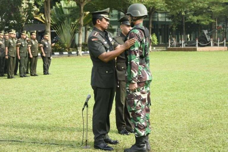 Danrindam Jaya Resmi Membuka Pendidikan Pertama Bintara TNI AD TA 2022