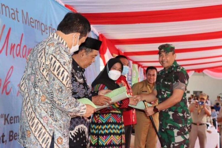 Upacara Peringatan HUT UUPA ke 62 di Kantor BPN Kembangan Jakarta Barat