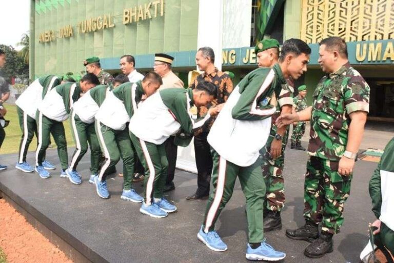 Juara Liga Santri Wilayah Kodam Jaya Secara Resmi Dilepas Menuju Tingkat Nasional