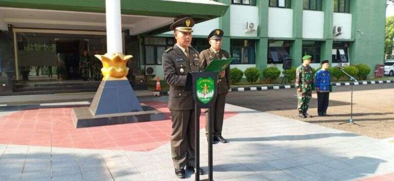 Kodim Jakarta Timur Giat Upacara Peringati Hari Kesaktian Pancasila