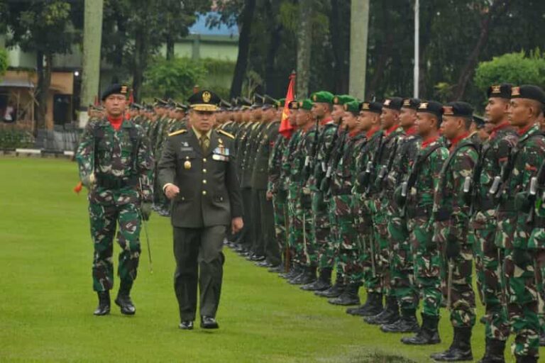 Kodam Jaya Gelar Upacara Peringatan ke 77 TNI Tahun 2022 