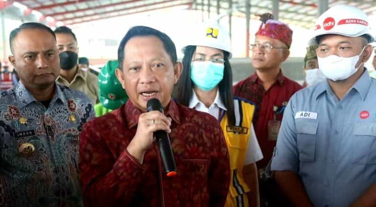 Jelang Puncak Acara G20 di Bali, Mendagri Tinjau Langsung Pembangunan