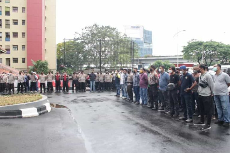 Polisi Gelar Apel Antisipasi Tawuran dan Kejahatan Jalan