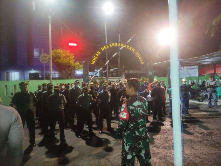 Apel Cipkon Guantibmas Koramil Matraman Bersama Empat Pilar