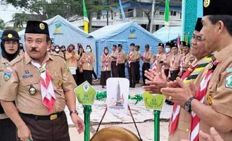 Dalam peringatan Hari Kesehatan Nasional ke-58 oleh Saka Bhakti Husada Cabang Tanjab Barat melaksanakan Perkemahan Bhakti Cabang