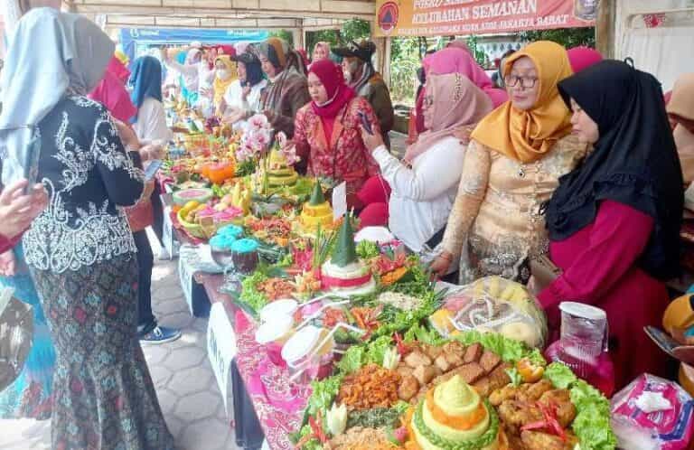 Sambut Hari Ibu ke-94, Kelurahan Semanan Gelar Rangkaian Lomba