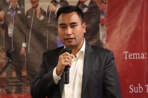 BPC Gapensi Jakarta Pusat Gelar Perayaan Natal 2022 Ketua Panitia David Pangaribuan BPC Gapensi Jakarta Pusat menggelar perayaan Natal 2022 di Hotel Park, Cawang, Jakarta Timur, Kamis (15/12/2022). Perayaan Natal Pengurus