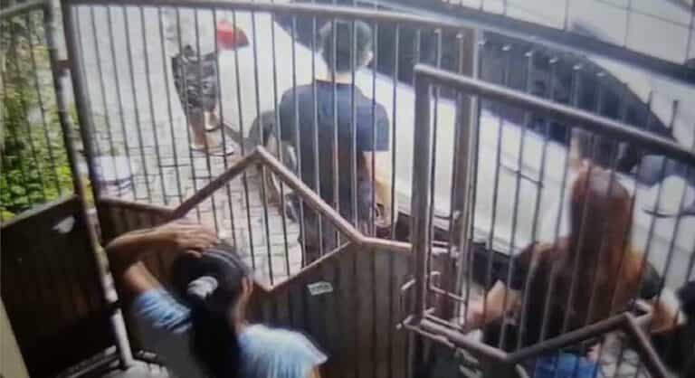 Seorang warga Taman Palem Lestari berinisial S mengancam mau membelah kepala JN yang merupakan tetangganya, Sabtu 24 Desember 2022