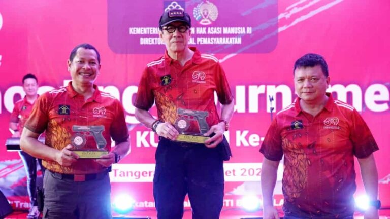 Menkumham Sabet 2 Gelar Juara di HBP Shooting Tournament