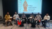 Kelompok Kerja Wartawan Kota Tua (Pokjawar Kotu) Jakarta menggelar diskusi publik perdana, setelah vakum selama 3 Tahun akibat pandemi