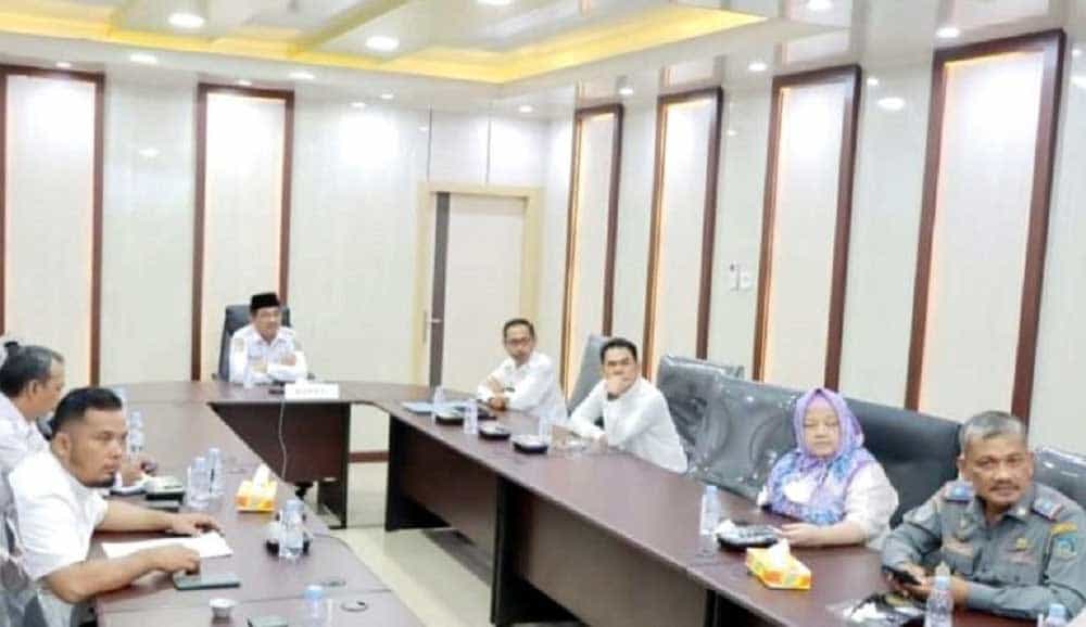 Bupati Tanjung Jabung Barat (Tanjabbar), Drs. H. Anwar Sadat, mengikuti Rapat Koordinasi Nasional Pengawasan Intern (Rakornas Wasin)