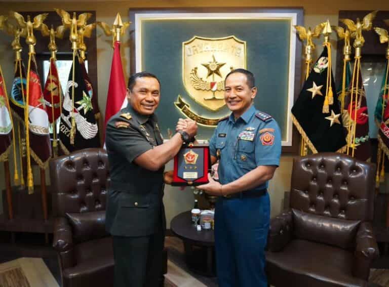 Pangdam Jaya Terima Kunjungan Pangkogabwilhan 1