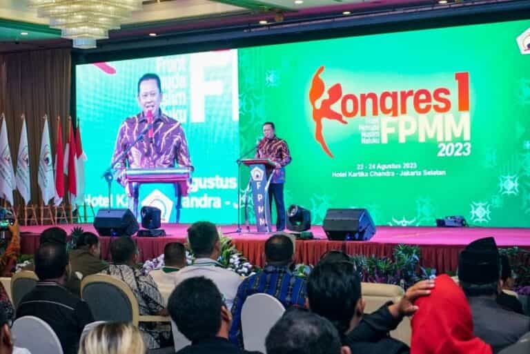 Hadiri Kongres I FPMM, Bamsoet Ajak Pemuda Maluku Terapkan Nilai-Nilai Kebangsaan