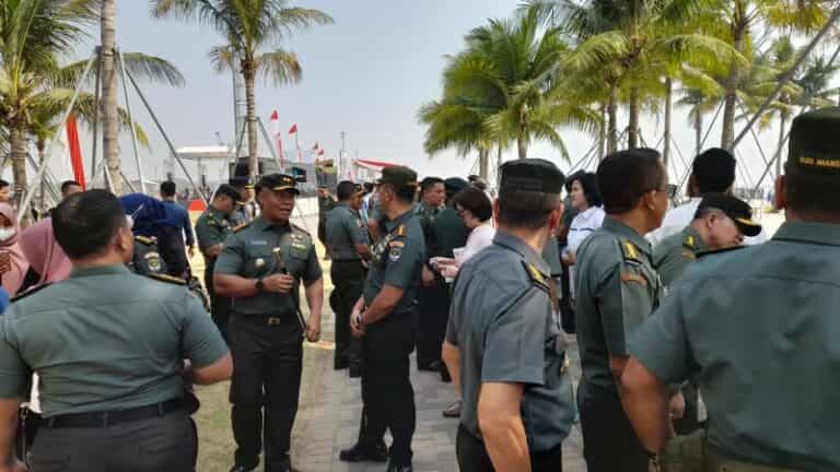 Dandim 0502/JU Hadiri Peresmian Monumen Anoa Oleh Kasad Dikawasan PIK 2