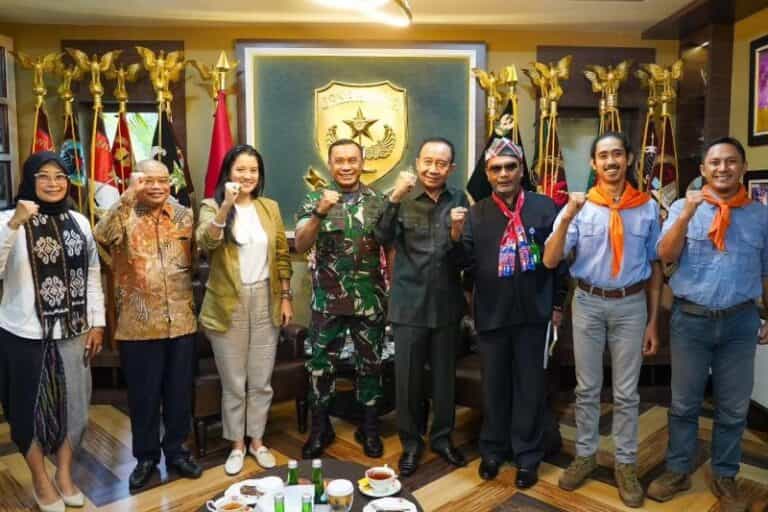 Jalin Silaturahmi, Pangdam Jaya Sambut Rombongan Muhibah Kebangsaan Film Sejarah Perjuangan
