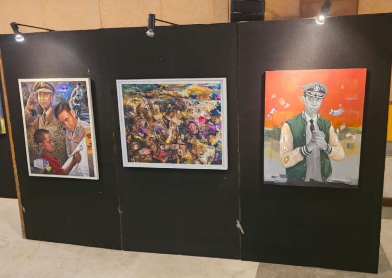 Meriahkan HUT ke-78 RI, Lemdiklat Polri Gelar Lomba Lukis