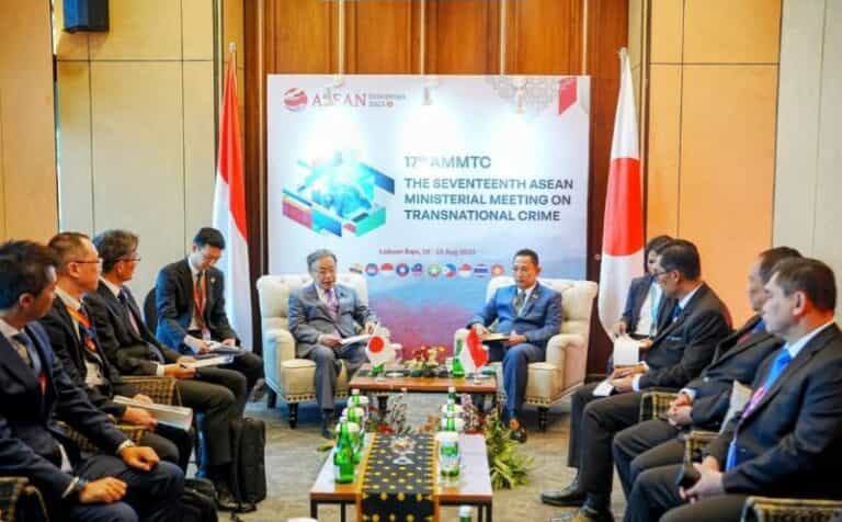Pertemuan AMMTC ke-17 di Labuan Bajo, Gerbang Polri dan ASEAN Jaga Kawasan dari Kejahatan Transnasional